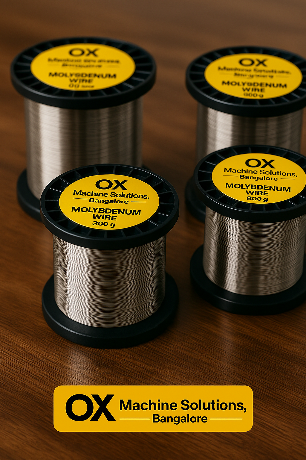 Assortment of Molybdenum EDM Wires for precision machining